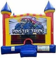 Monster Trucks Bounce House