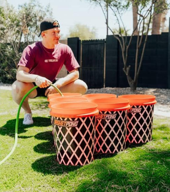 Giant Basketball Pong Game Rental